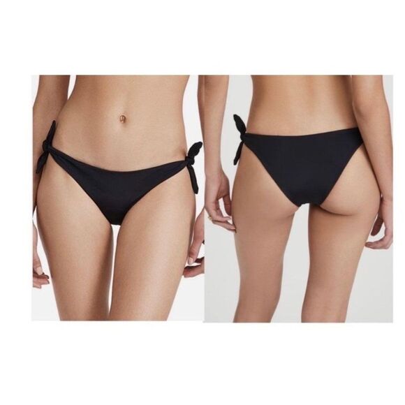 NWT MARA HOFFMAN Sita black bikini bottoms size‎ XL - Picture 1 of 4